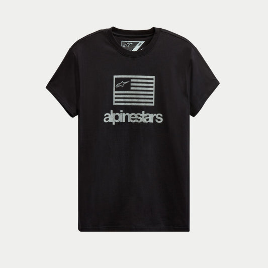 Playera Alpinestars Flag - Negro