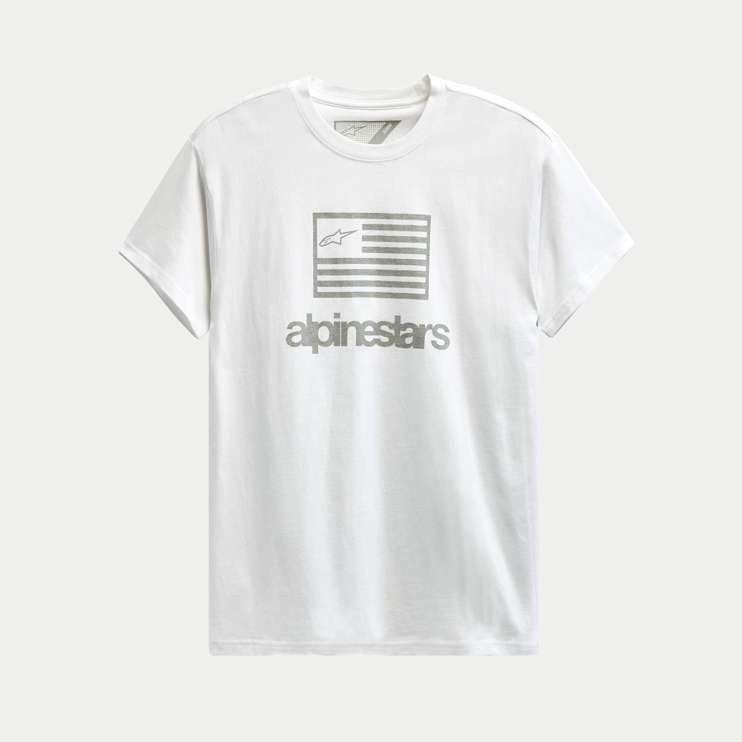 Playera Alpinestars Flag - Blanco