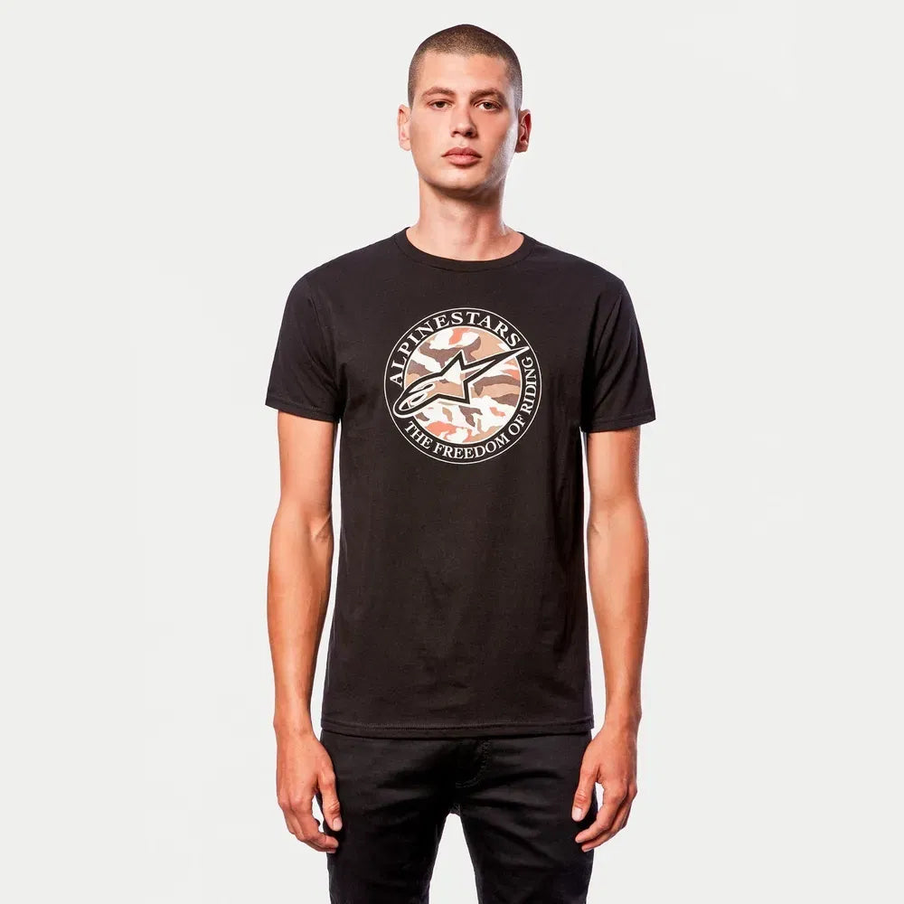 Playera Alpinestars Dot Camo - Negro