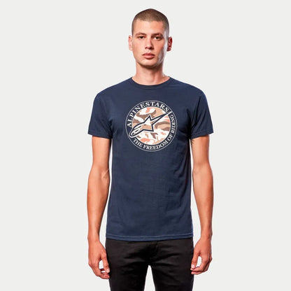 Playera Alpinestars  Dot Camo - Azul