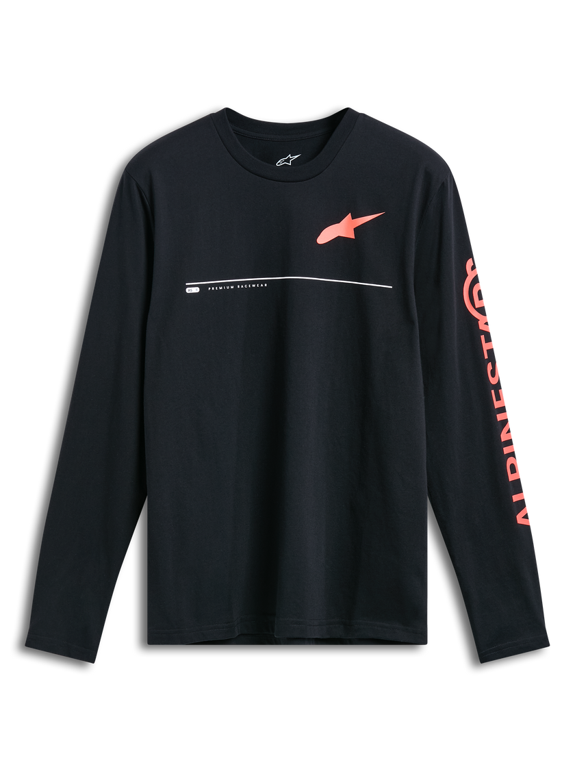 Playera manga larga Alpinestars Committed CSF - negro