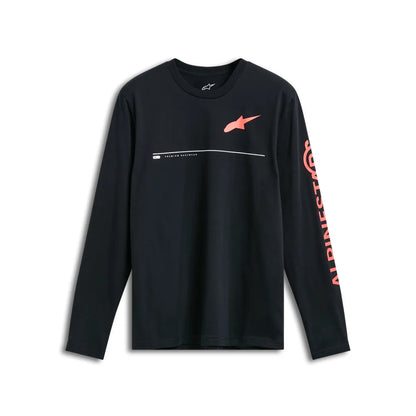 Playera manga larga Alpinestars Committed CSF - negro