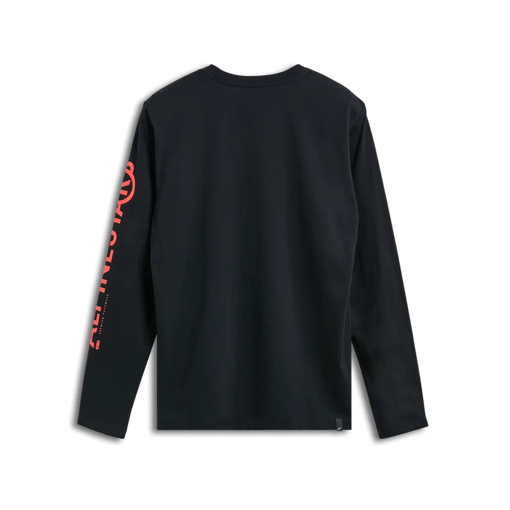 Playera manga larga Alpinestars Committed CSF - negro