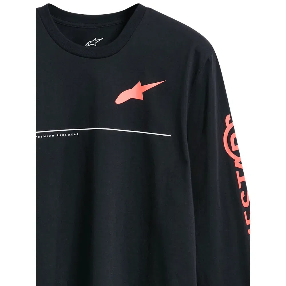 Playera manga larga Alpinestars Committed CSF - negro