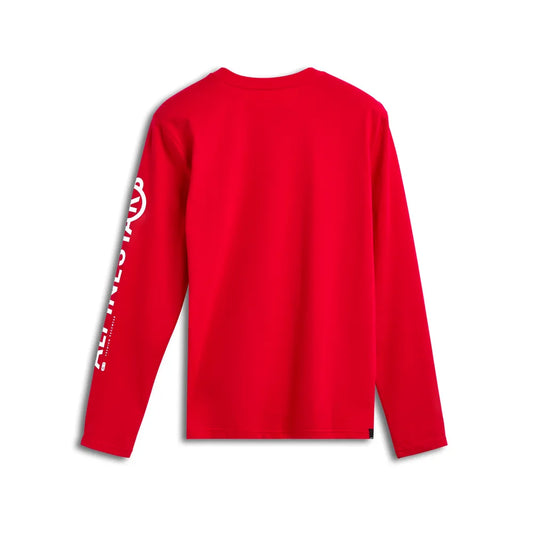 Playera manga larga Alpinestars Committed CSF - rojo