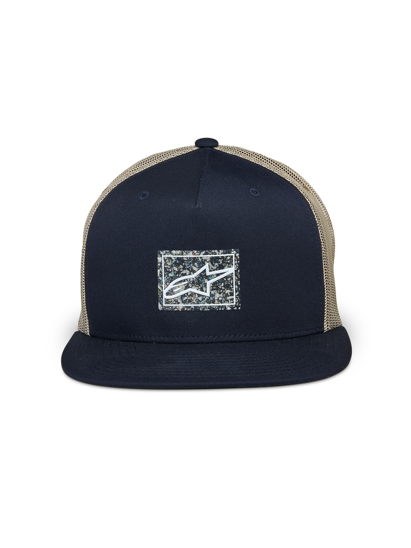 Gorra de camionero Mackinic - marino/caqui