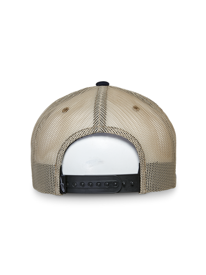 Gorra de camionero Mackinic - marino/caqui