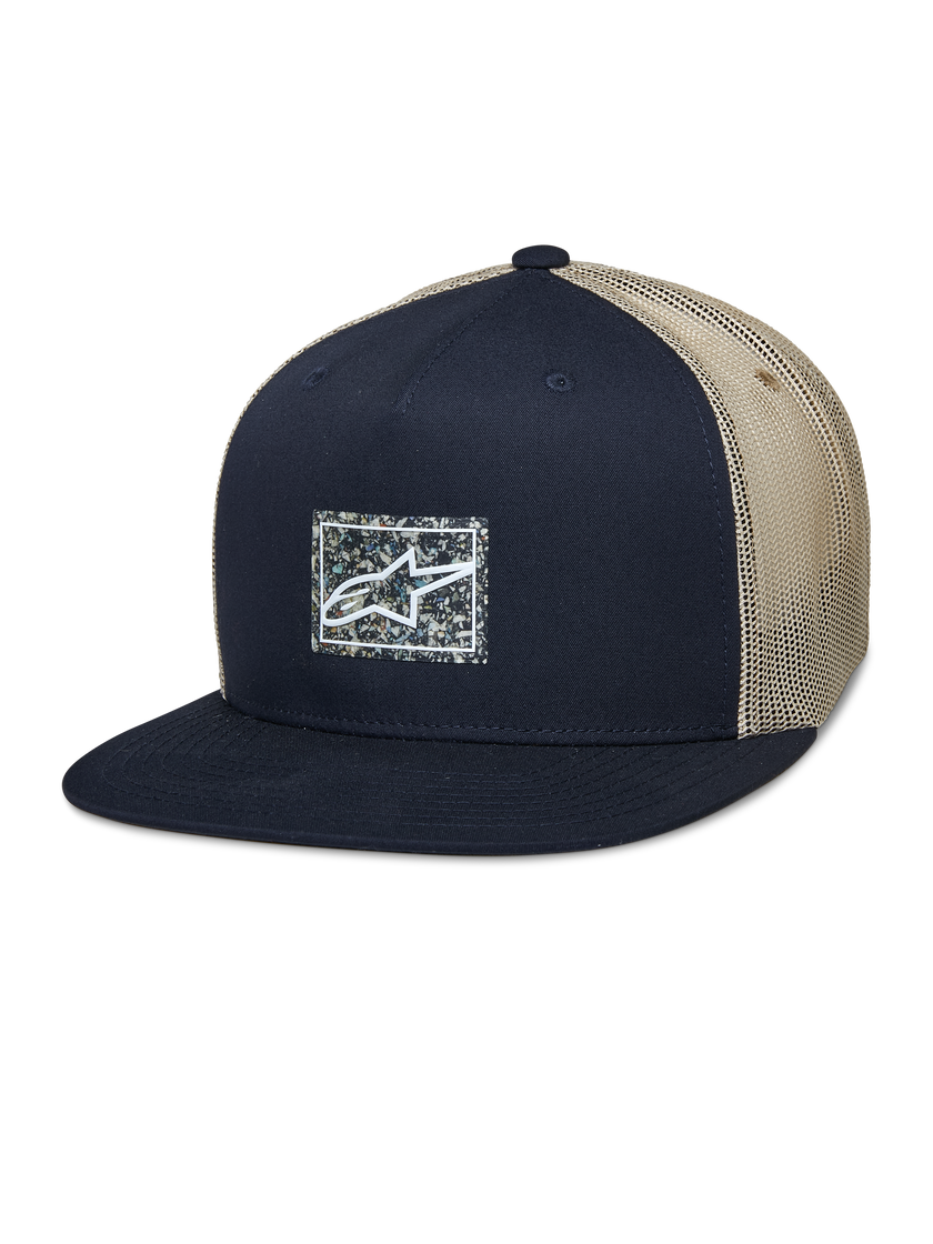 Gorra de camionero Mackinic - marino/caqui