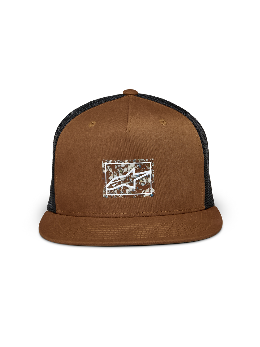 Gorra de camionero Alpinestars Mackinic - cafe/negro