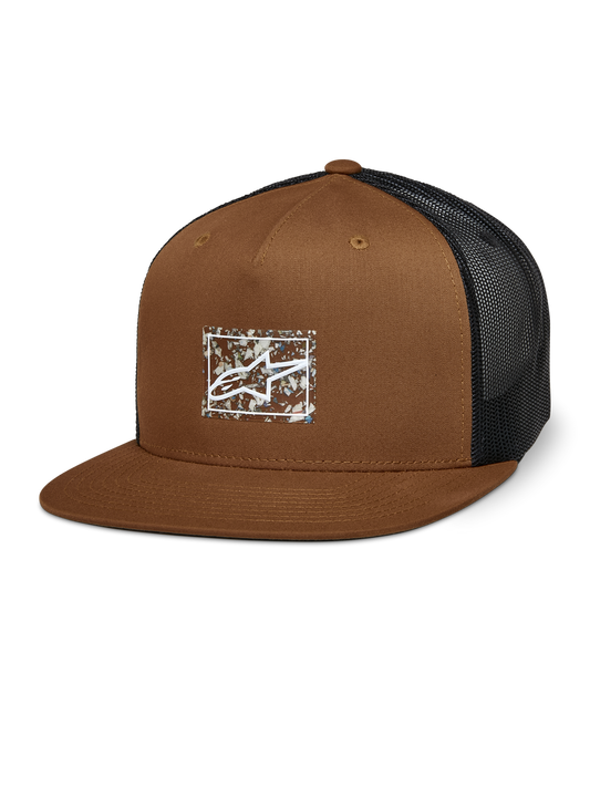 Gorra de camionero Alpinestars Mackinic - cafe/negro