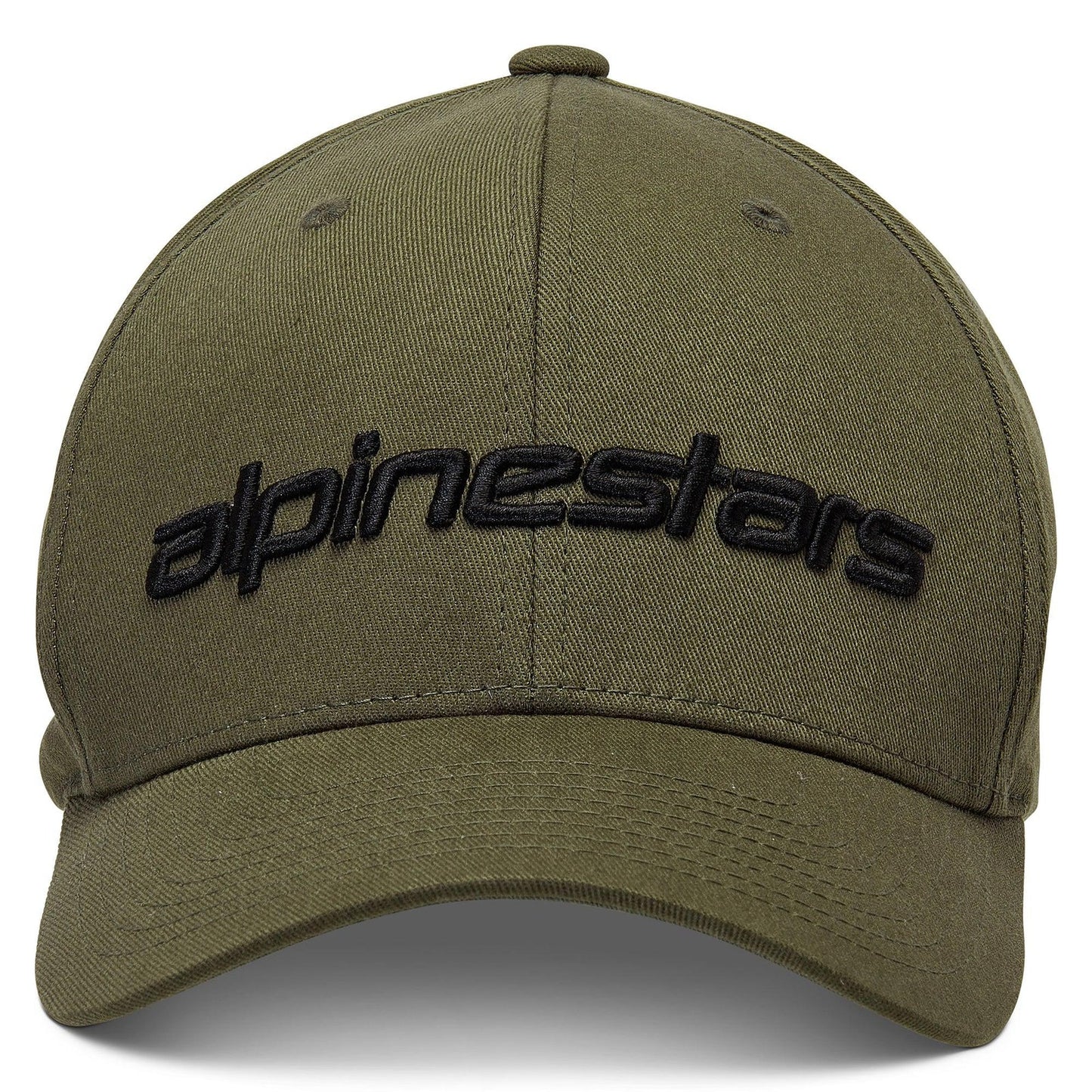 Gorra Alpinestars Linear - Verde Militar/Negro