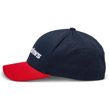 Gorra Alpinestars Linear - Azul/Rojo