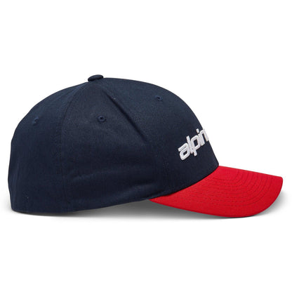 Gorra Alpinestars Linear - Azul/Rojo