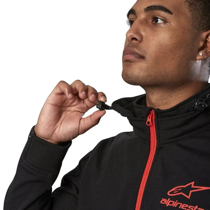 Chamarra Alpinestars Zone - Negro/Rojo