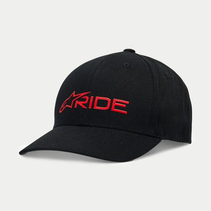 Gorra Alpinestars Ride 3.0 - Negro/Rojo