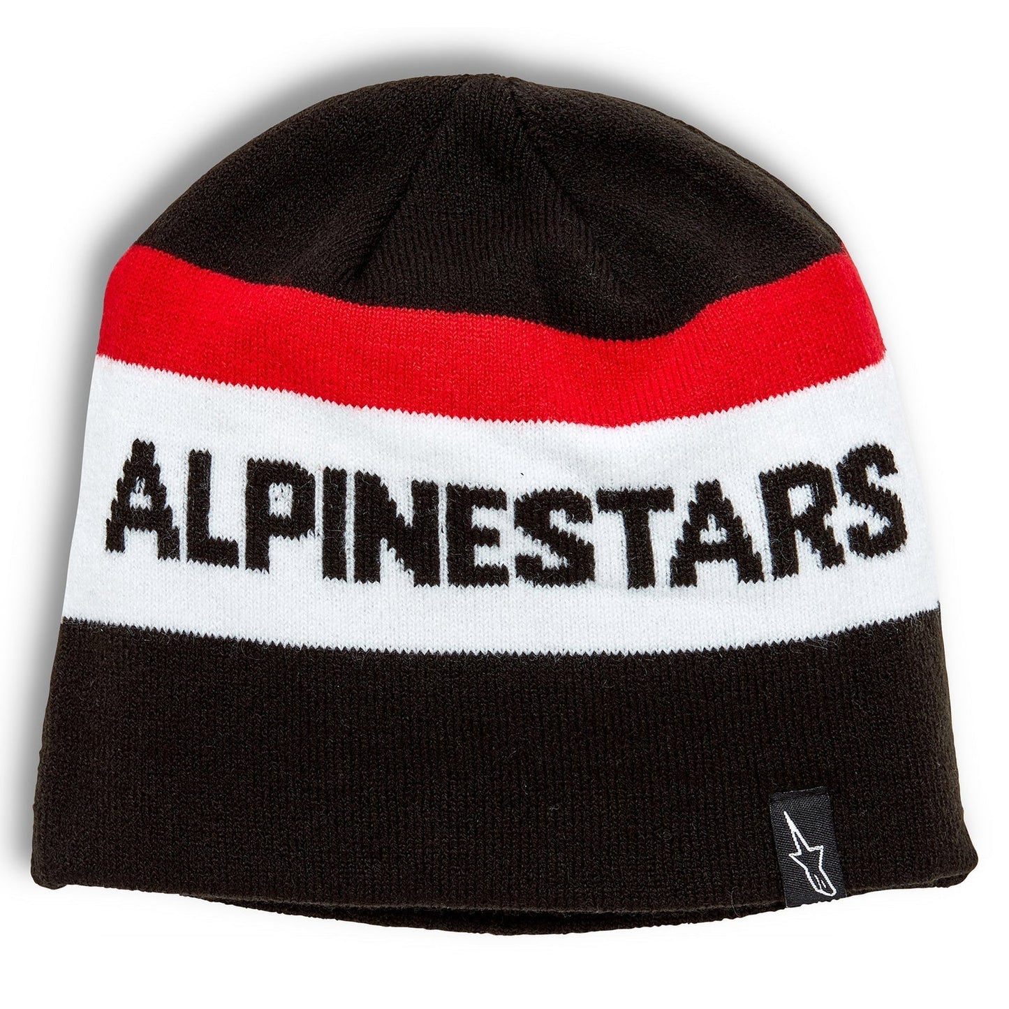 Beanie Alpinestars Stake - Negro/Blanco/rojo