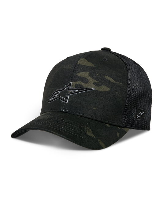 Gorra Alpinestars Recon Camo Trucker Negra
