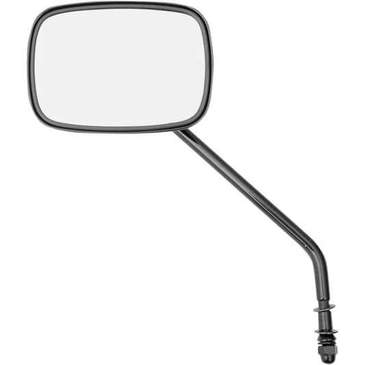 Die Cast Mirror - Long Stem - Black