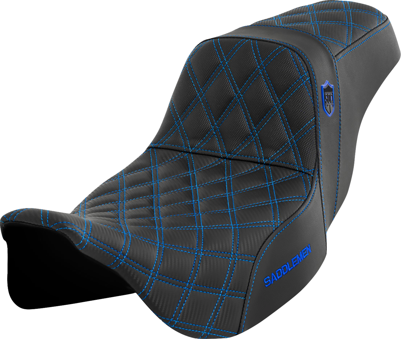 Asiento Pro Series SDC Performance Grip - Asiento Pro Series SDC Performance - sin respaldo - Costura azul - FLH/FLT '08-'23