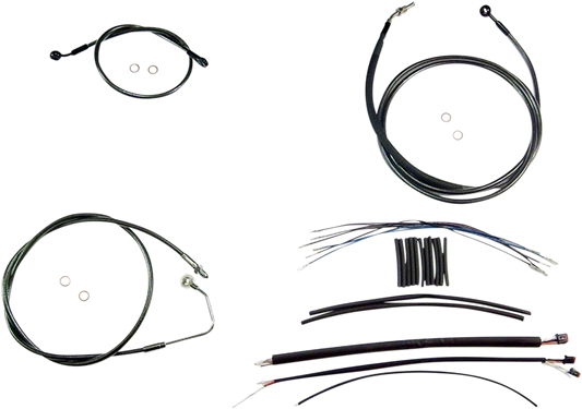 Kit de instalación del manillar superior Black Pearl™ - Kit de instalación del manillar superior Black Pearl™ - 12"-14" - FLH '17-'20