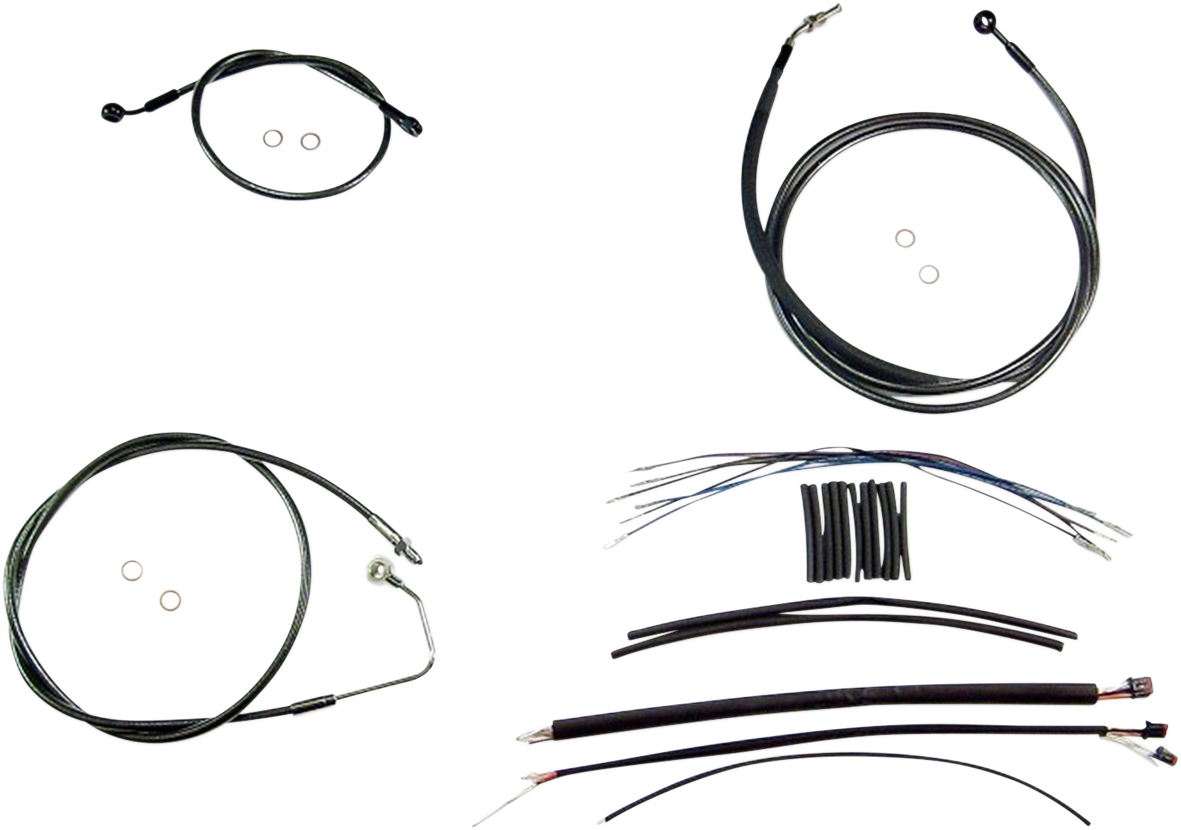 Kit de instalación del manillar superior Black Pearl™ - Kit de instalación del manillar superior Black Pearl™ - 12"-14" - FLH '17-'20