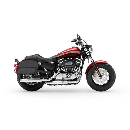 Alforjas de Cuero Viking Pantheon de 26 Litros - Harley Sportster 1200 Custom XL1200C/XLH1200C