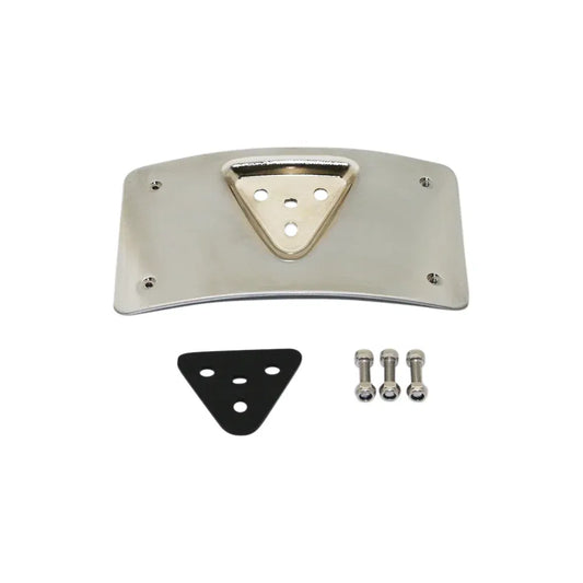 Soporte de placa de matrícula radial