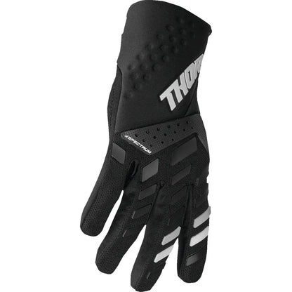 Guantes spectrum negro/blanco para mujer