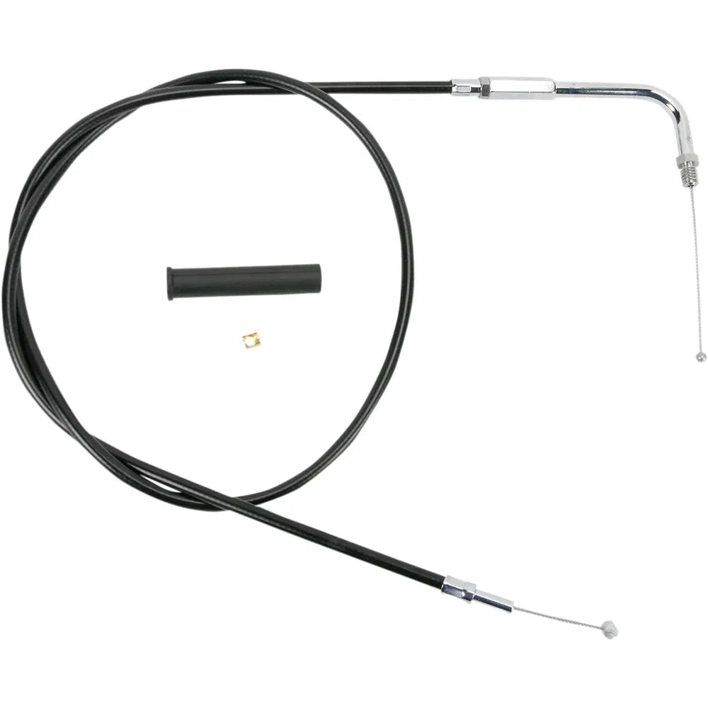 Cable de acelerador/ralentí de vinilo negro