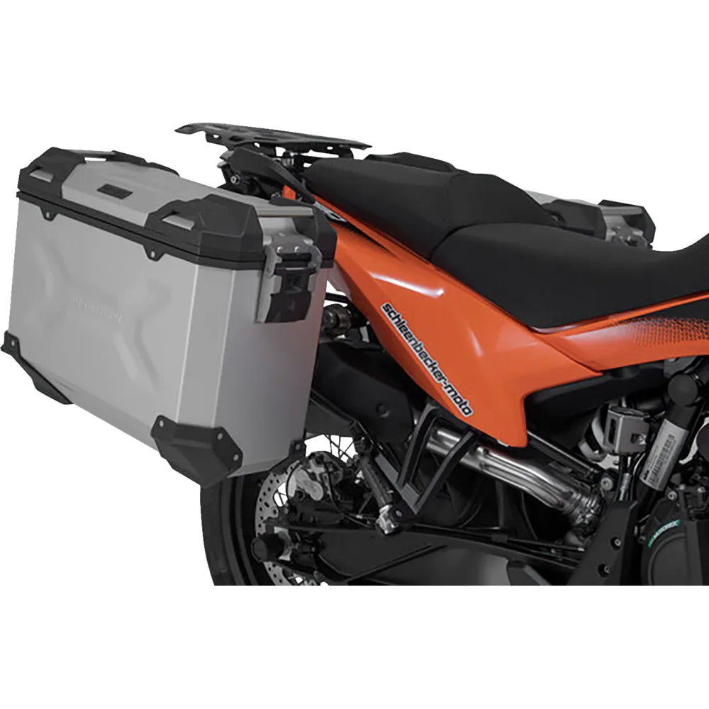 TRAX ADV Aluminum Case System - Silver - KTM Adventure 790/890/SMT 890 '19-'24