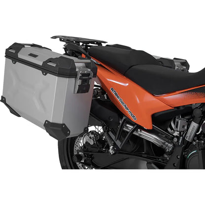 TRAX ADV Aluminum Case System - Silver - KTM Adventure 790/890/SMT 890 '19-'24
