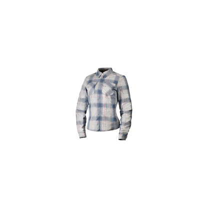 Chamarra de franela para dama Icon Fallblock - Gris
