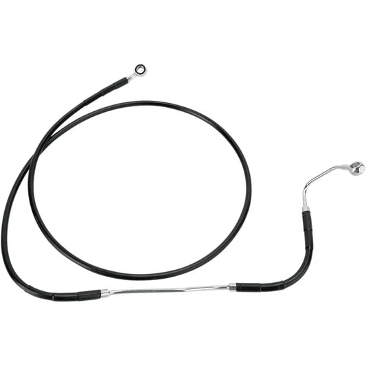 Kit de línea de freno de vinilo negro de longitud extendida