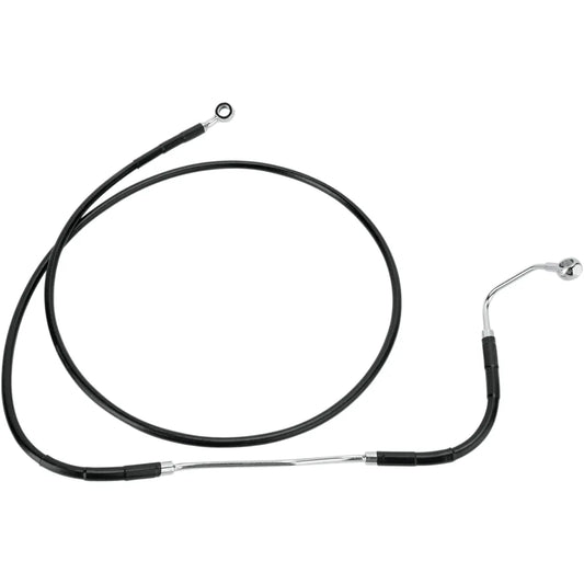 Brake Line - Front - Black - +8" ABS