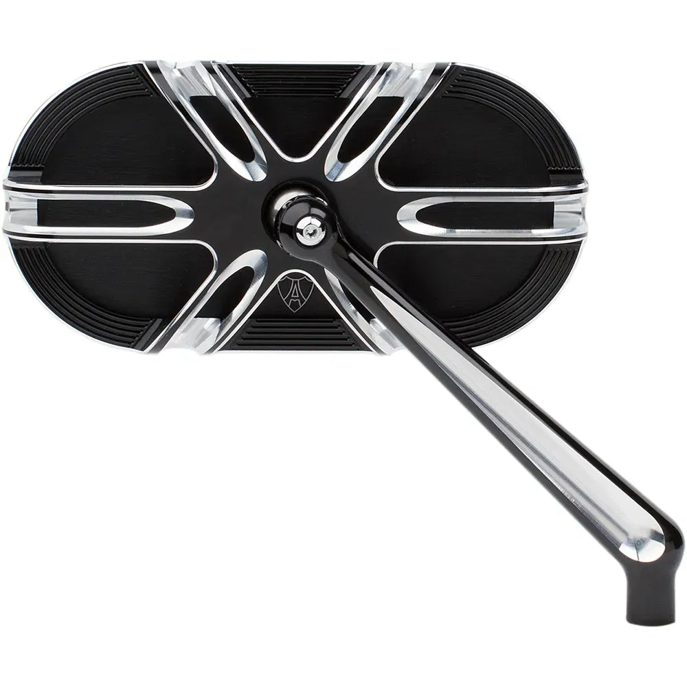 Deep Cut Mirror - Black - Right