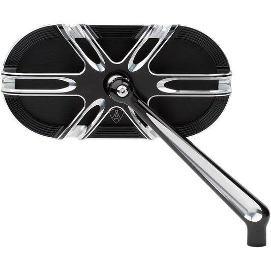 Deep Cut Mirror - Black - Right
