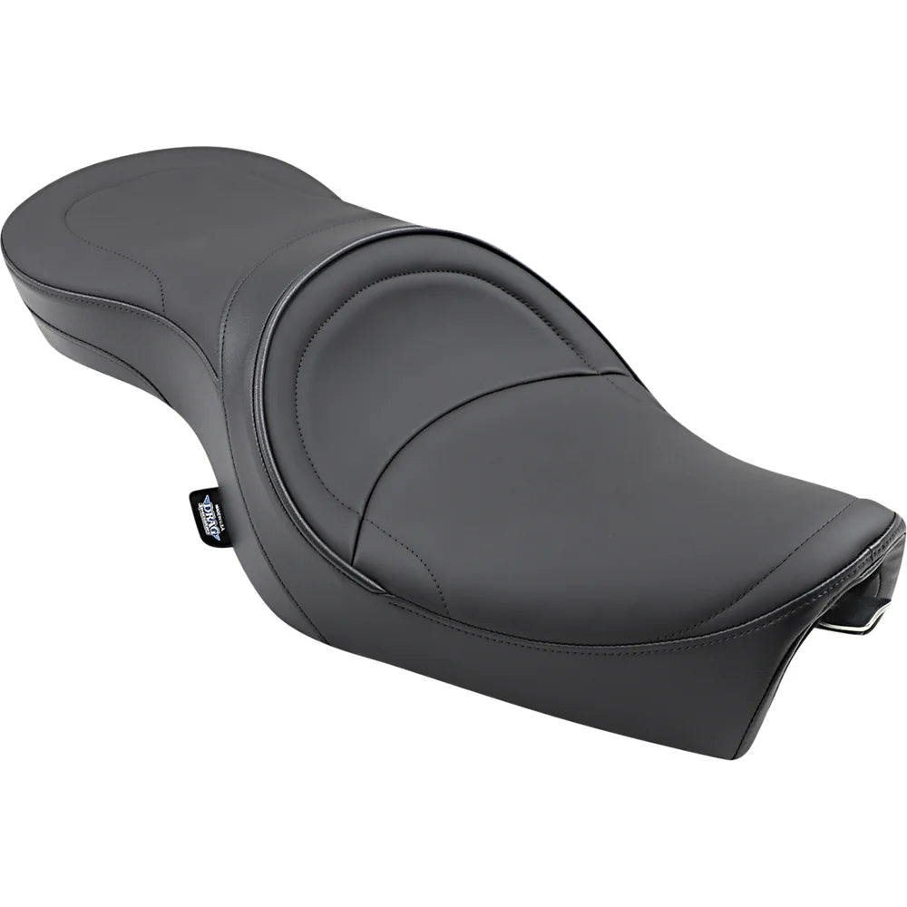 Asiento touring de perfil bajo: costuras suaves