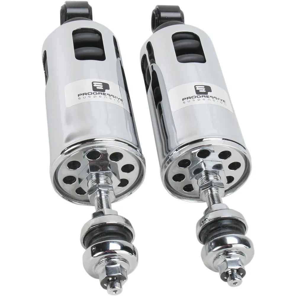 422 Series Adjustable Shocks - Chrome - Heavy-Duty