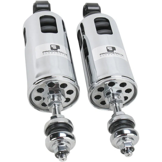 422 Series Adjustable Shocks - Chrome - Heavy-Duty