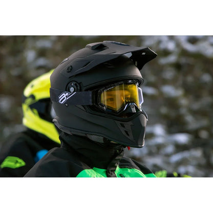 Casco range snow de doble panel