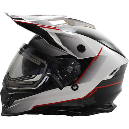 Casco eléctrico de doble panel range bladestorm snow