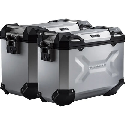 TRAX ADV Aluminum Case System - Silver - Husqvarna Norden 901 '22-'24