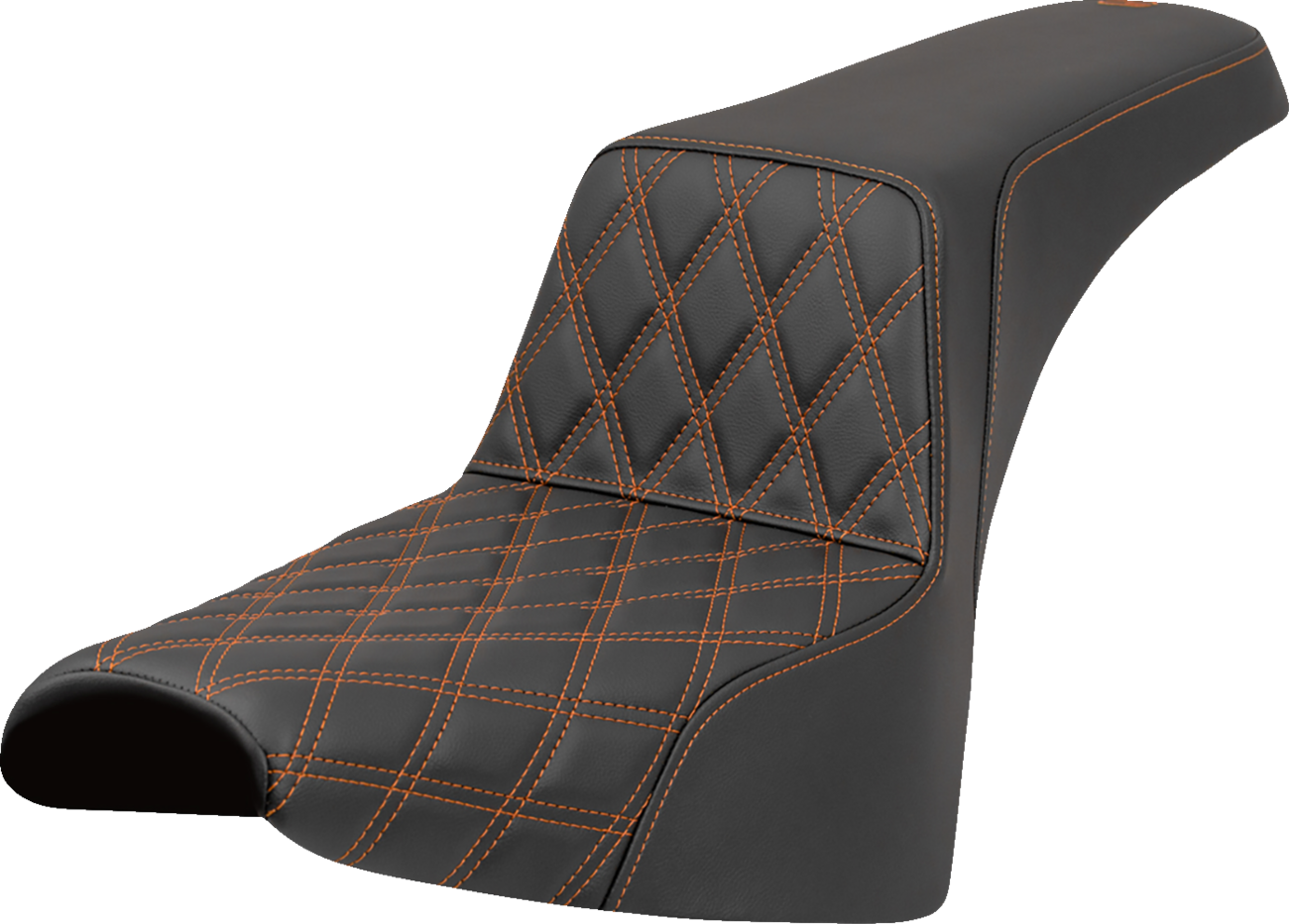 Asiento elevado con costura de celosía - Asiento elevado - Costura de celosía delantera - Costura naranja - FXST/FXBB '18-'25