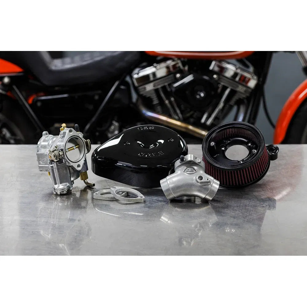 Carburador super e con kit de filtro de aire stealth