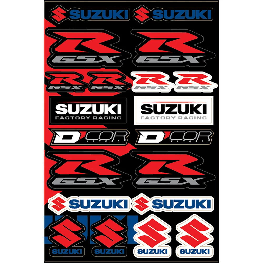 Decal Sheet - Suzuki Street