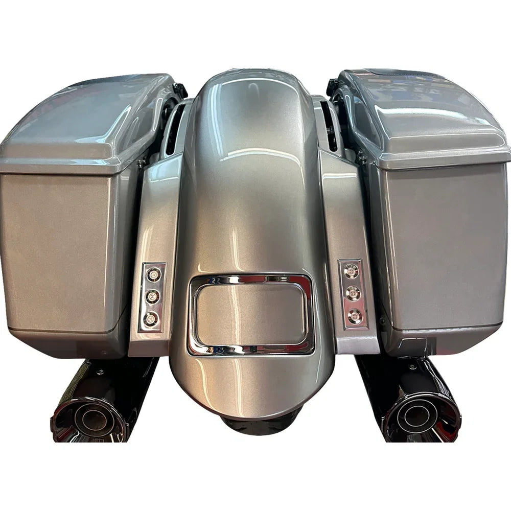 Guardabarros trasero deportivo corto con thunder pods