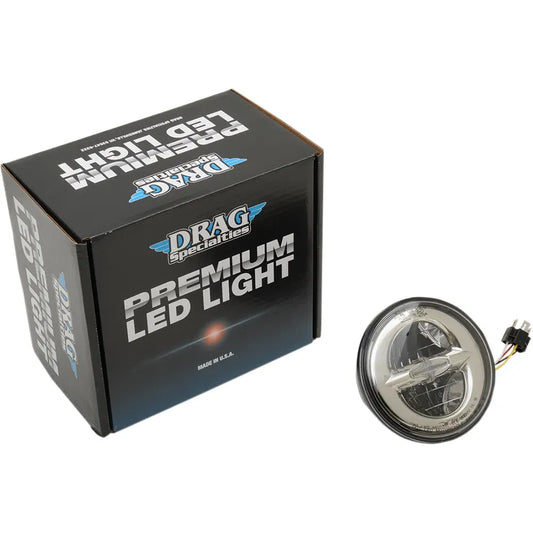 5.75" Reflector Style LED Headlamp - Chrome