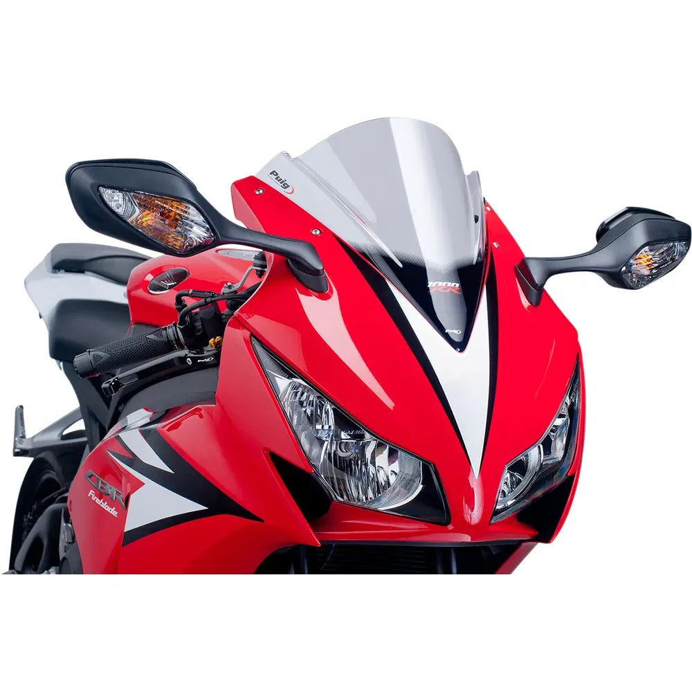 Parabrisas Z-Racing - Parabrisas de carrera - 13-3/8" - Ahumado - CBR1000RR