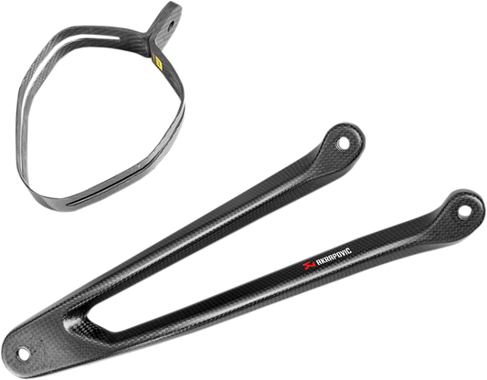 Escape Akrapovic - Muffler Bracket - Carbon Fiber