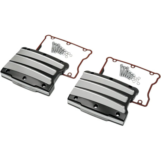 Rocker Cover Box Scalloped Platinum Cut Twin Cam